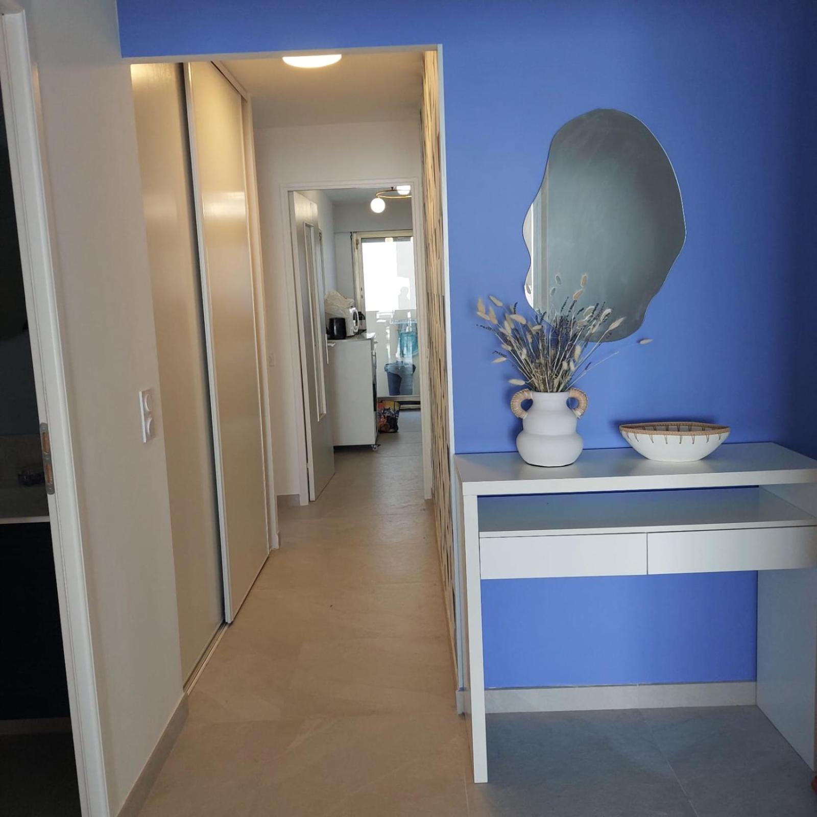 Seafront One Bedroom Apartment With A Terrasse Swimming Pool And A Parking Antibes Zewnętrze zdjęcie