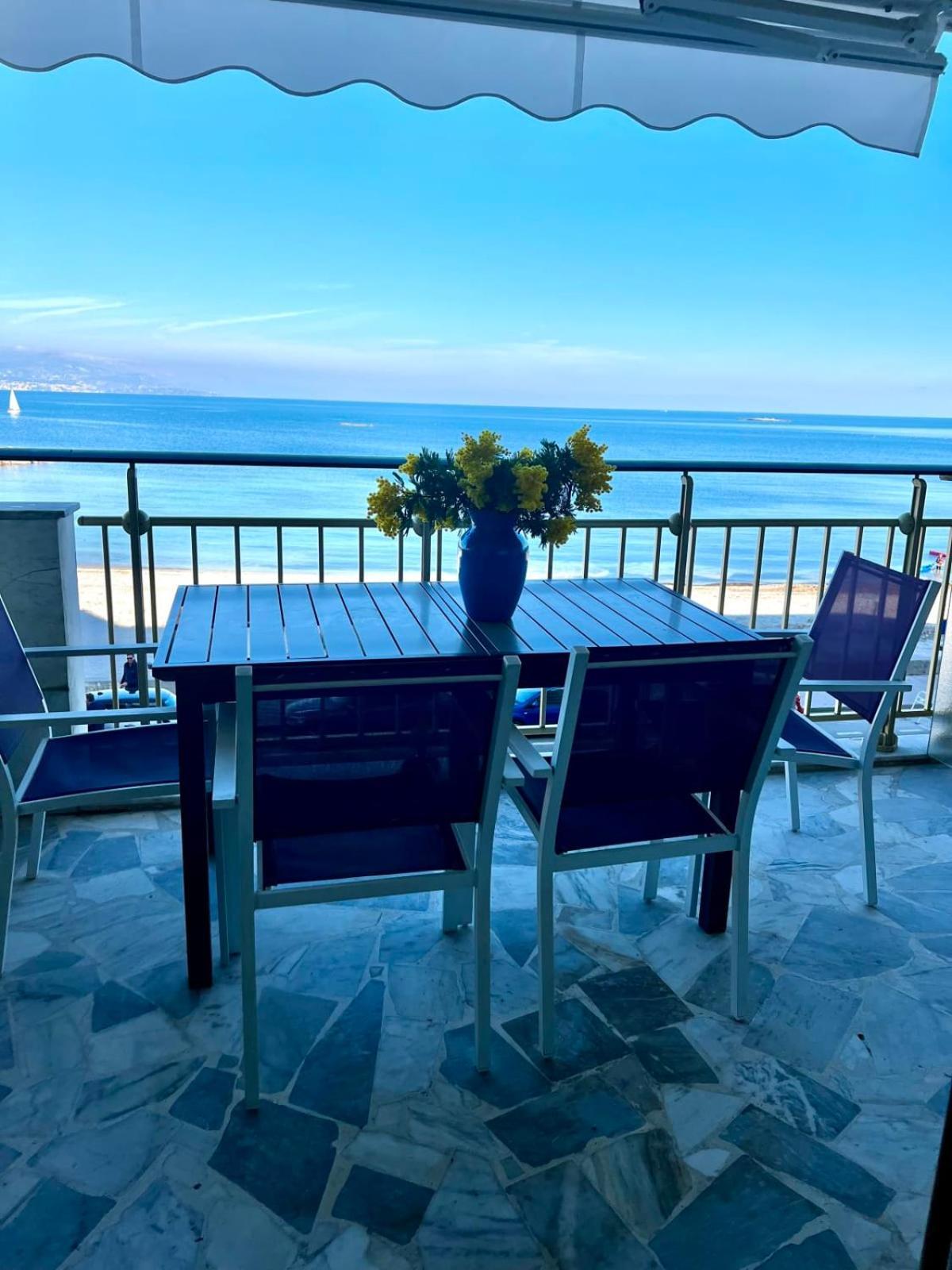 Seafront One Bedroom Apartment With A Terrasse Swimming Pool And A Parking Antibes Zewnętrze zdjęcie